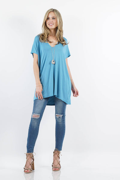 The Lennon V-Neck loose fit tunic