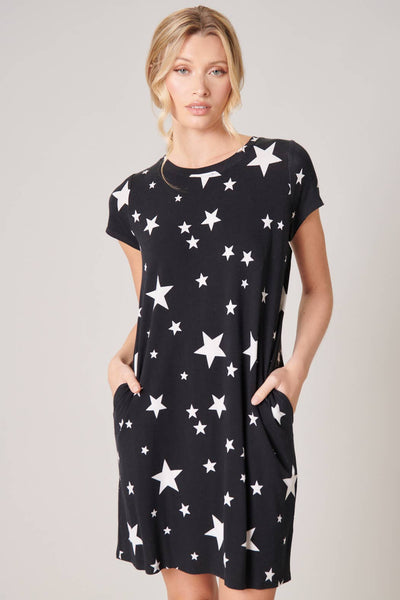 Estella Star Weekender Jersey Knit Mini Dress